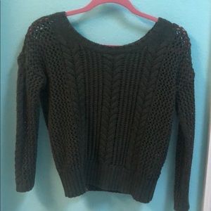 Army Green American Eagle Sweater